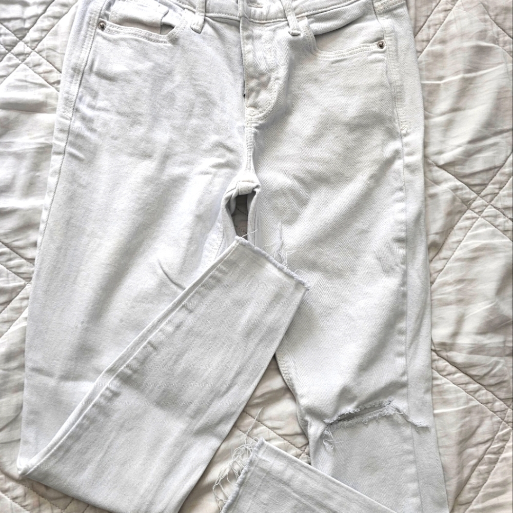 White jeans